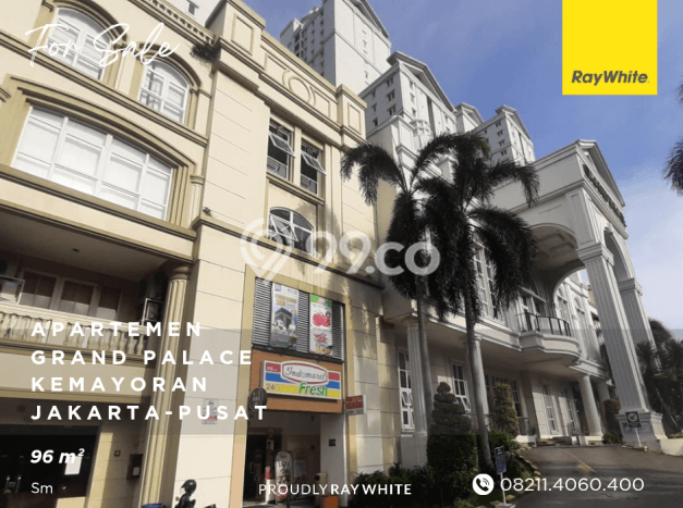 Hunian Apartemen 3 KT 3 KM di Kemayoran, Jakarta Pusat Dijual Cepat Hunian Apartemen 3 KT 3 KM di Kemayoran, Jakarta Pusat Dijual Cepat