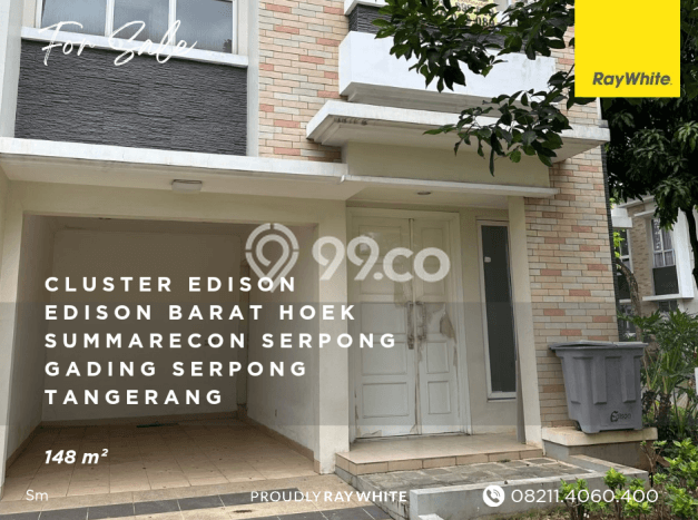 Rumah Elit LB 127m2 Siap Huni Desain Elegan di Summarecon Serpong, Tangerang Rumah Elit LB 127m2 Siap Huni Desain Elegan di Summarecon Serpong, Tangerang