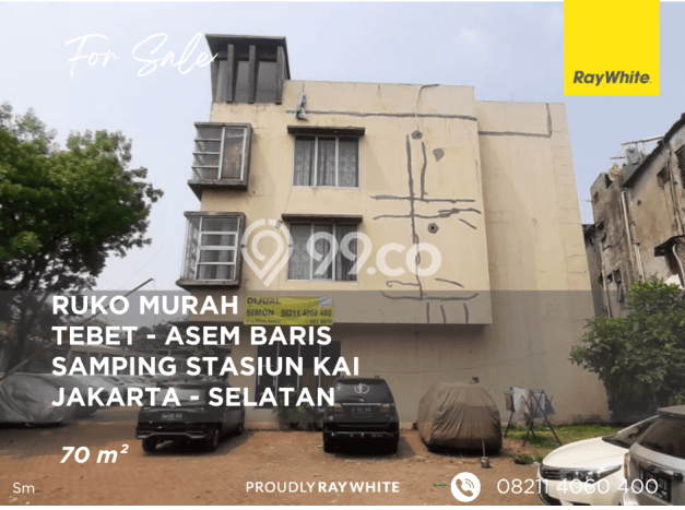 Area Ramai! Ruko Dijual di Tebet untuk Bisnis Luas Bangunan 210m2 Area Ramai! Ruko Dijual di Tebet untuk Bisnis Luas Bangunan 210m2