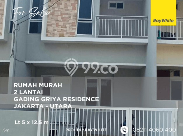 Dijual Cepat Rumah Favorit Siap Huni LB 100m2 di Kelapa Gading, Jakarta Utara Dijual Cepat Rumah Favorit Siap Huni LB 100m2 di Kelapa Gading, Jakarta Utara