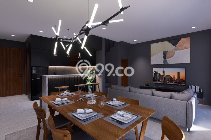 Rumah Elit LB 125m2 Siap Huni Desain Elegan di Seminyak, Badung Rumah Elit LB 125m2 Siap Huni Desain Elegan di Seminyak, Badung