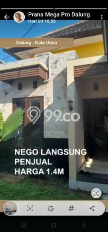 Rumah Minimalis di Dalung, Badung, Luas 107m² Bangunan 90m² Rumah Minimalis di Dalung, Badung, Luas 107m² Bangunan 90m²