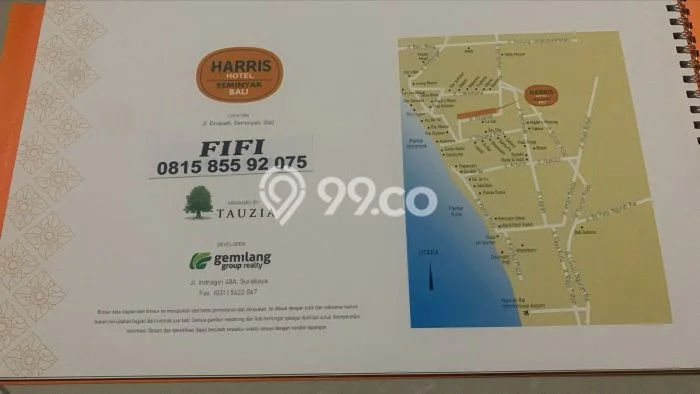 Hotel Strategis Kawasan , Luas 30m2m², Pusat Bisnis, Dekat Badung, Badung Hotel Strategis Kawasan , Luas 30m2m², Pusat Bisnis, Dekat Badung, Badung