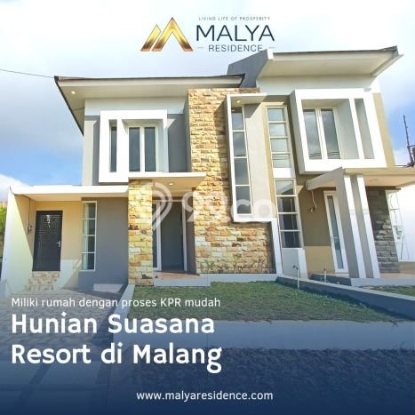 Rumah Strategis Modern Lb 45m2 di Karangploso, Malang Rumah Strategis Modern Lb 45m2 di Karangploso, Malang