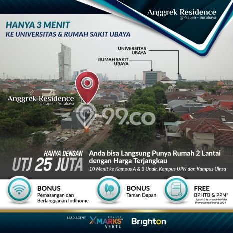 Rumah Minimalis 3 KT di Surabaya Kota Surabaya Unfurnished Rumah Minimalis 3 KT di Surabaya Kota Surabaya Unfurnished