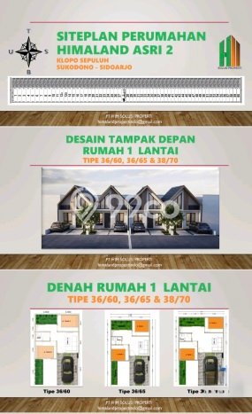 Hunian Terjangkau Dijual di Sukodono, Sidoarjo Harga Rp.476 Juta Hunian Terjangkau Dijual di Sukodono, Sidoarjo Harga Rp.476 Juta