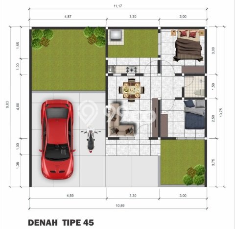 Rumah Terjangkau Dijual di Godean, Sleman Harga Rp 495 Juta Rumah Terjangkau Dijual di Godean, Sleman Harga Rp 495 Juta