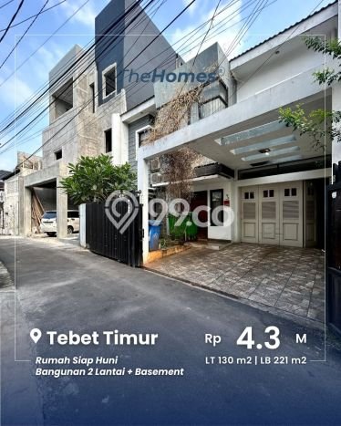 Rumah Eksklusif Dijual LT 130m2 di Tebet, Jakarta Selatan Rumah Eksklusif Dijual LT 130m2 di Tebet, Jakarta Selatan
