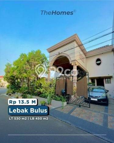 For Sale! Luxury House LT 530m2 Desain Elegan di Lebak Bulus For Sale! Luxury House LT 530m2 Desain Elegan di Lebak Bulus
