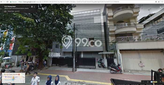 Ruko Dijual di Prime Area Jakarta Pusat Luas 1800m2 Ruko Dijual di Prime Area Jakarta Pusat Luas 1800m2