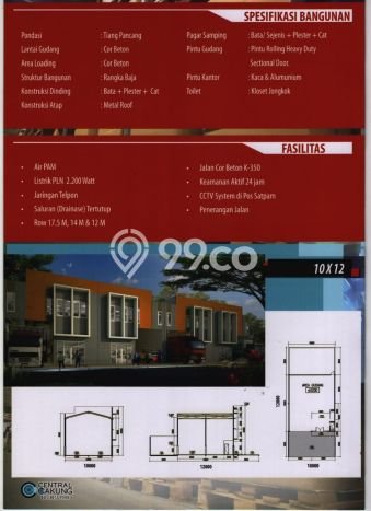 SEWA STRATEGIS! Gudang di Rorotan, Luas 120m², Lokasi Berkembang SEWA STRATEGIS! Gudang di Rorotan, Luas 120m², Lokasi Berkembang