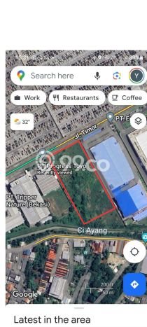 Tanah Dijual Area Strategis di Cikarang Bekasi 13610m2 Tanah Dijual Area Strategis di Cikarang Bekasi 13610m2