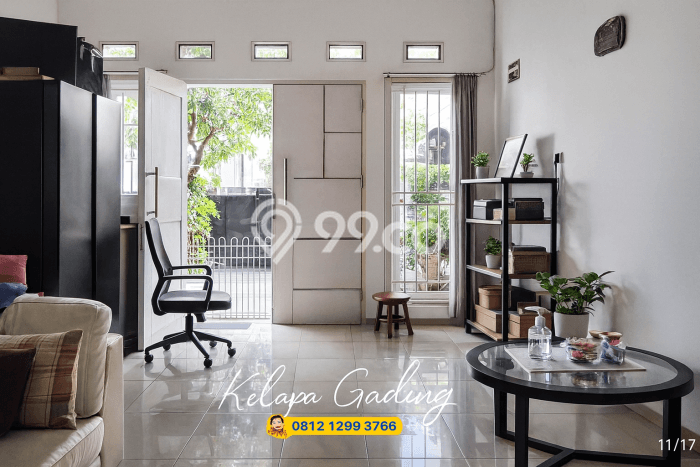 Hunian Cantik Modern Lb 222m2 di Kelapa Gading, Jakarta Utara Hunian Cantik Modern Lb 222m2 di Kelapa Gading, Jakarta Utara