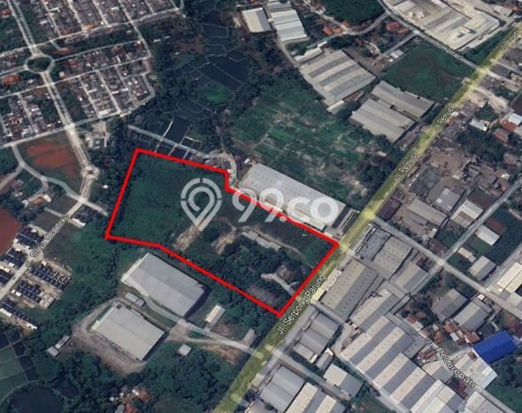 Tanah Kawasan Komersial di Gunung Sindur, Luas 36946m2m², Cocok untuk Investasi Tanah Kawasan Komersial di Gunung Sindur, Luas 36946m2m², Cocok untuk Investasi