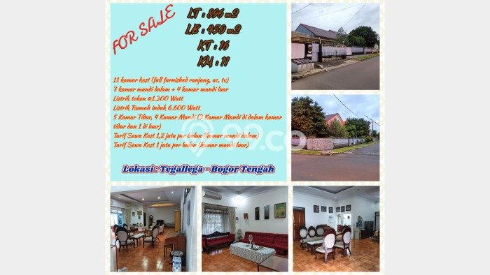 For Sale Rumah Elit Exclusive di Bogor Tengah, Bogor For Sale Rumah Elit Exclusive di Bogor Tengah, Bogor