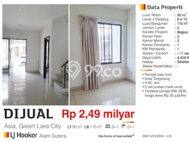 Dijual Rumah 3 Kamar Lokasi Ideal Nyaman dan Strategis di Cengkareng Dijual Rumah 3 Kamar Lokasi Ideal Nyaman dan Strategis di Cengkareng