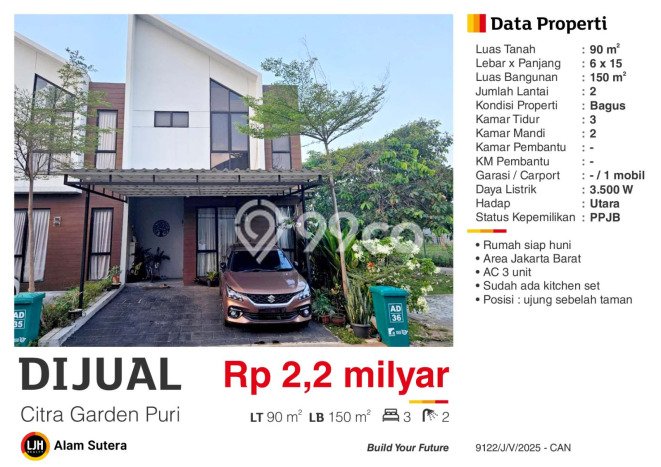 Rumah Minimalis 3 KT LT 90m2 di Semanan Rumah Minimalis 3 KT LT 90m2 di Semanan