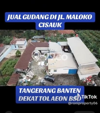 Untuk Dijual Gudang di Cisauk Tangerang LT 1050m2 / LB 600m2 Untuk Dijual Gudang di Cisauk Tangerang LT 1050m2 / LB 600m2