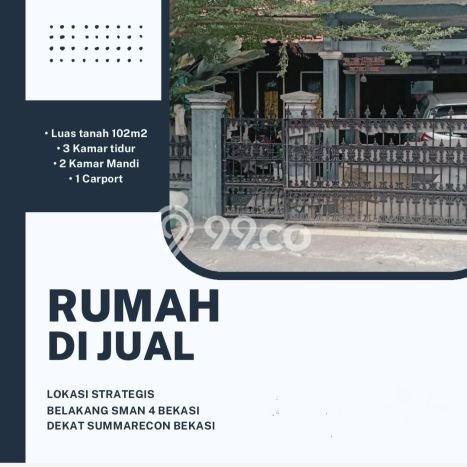 Dijual Hunian Rumah Nyaman 3 Kamar di Harapan Jaya, Bekasi Dijual Hunian Rumah Nyaman 3 Kamar di Harapan Jaya, Bekasi