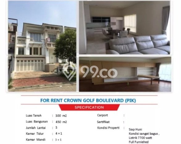 Rumah Premium di Pantai Indah Kapuk, 4 KT, Area Nyaman, LT 300m2m² LB 900m2m² Rumah Premium di Pantai Indah Kapuk, 4 KT, Area Nyaman, LT 300m2m² LB 900m2m²