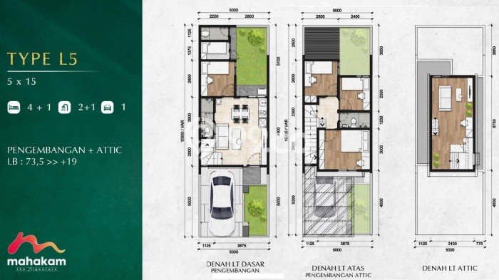 Rumah Modern 4 KT di Jakarta Garden City Jakarta Timur Unfurnished Rumah Modern 4 KT di Jakarta Garden City Jakarta Timur Unfurnished