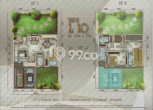 Hunian Mewah LB 127m2 Siap Pakai Desain Elegan di Jakarta Garden City, Jakarta Timur Hunian Mewah LB 127m2 Siap Pakai Desain Elegan di Jakarta Garden City, Jakarta Timur