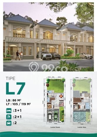 For Sale! Premium House LT 105m2 Desain Elegan di Jakarta Garden City For Sale! Premium House LT 105m2 Desain Elegan di Jakarta Garden City