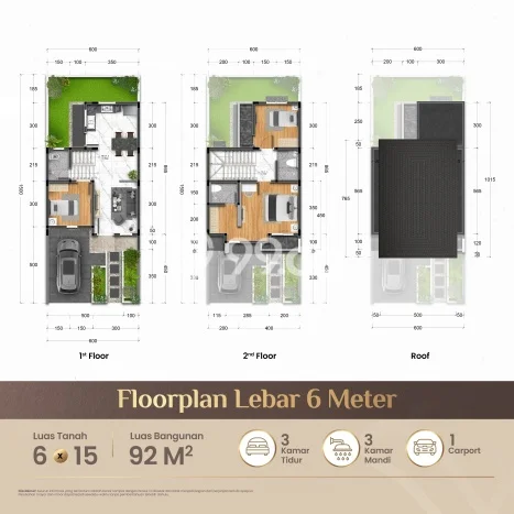 Jual Rumah Favorit Siap Huni LB 92m2 di Medan Tuntungan, Medan Jual Rumah Favorit Siap Huni LB 92m2 di Medan Tuntungan, Medan