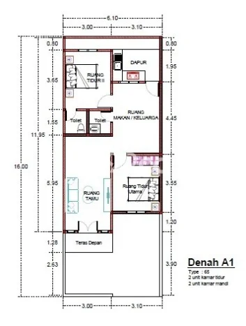 Dijual Cepat Rumah Bagus Siap Huni LB 60m2 di Medan Selayang, Medan Dijual Cepat Rumah Bagus Siap Huni LB 60m2 di Medan Selayang, Medan