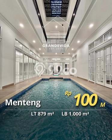 Rumah Eksklusif Siap Huni LT 879m2 di Menteng, Jakarta Pusat Rumah Eksklusif Siap Huni LT 879m2 di Menteng, Jakarta Pusat
