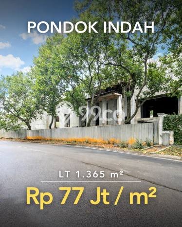 Tanah Kavling Dijual di Pondok Indah, Jakarta Selatan dengan Luas Tanah 1365m2 Tanah Kavling Dijual di Pondok Indah, Jakarta Selatan dengan Luas Tanah 1365m2