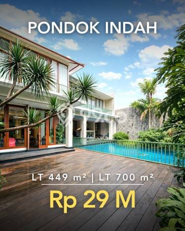 Rumah Luxury Modern Siap Huni di Pondok Indah Jakarta Selatan Rumah Luxury Modern Siap Huni di Pondok Indah Jakarta Selatan
