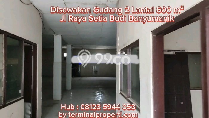 Gudang Komersial Disewakan di Banyumanik Semarang Luas 1338m2 Gudang Komersial Disewakan di Banyumanik Semarang Luas 1338m2