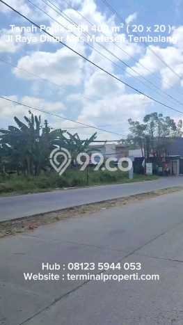 Tanah Kavling Dijual di Meteseh, Semarang dengan Luas Tanah 400m2 Tanah Kavling Dijual di Meteseh, Semarang dengan Luas Tanah 400m2