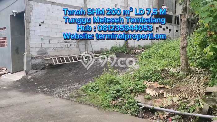 Tanah Investasi Dijual di Semarang Punya Luas 200m2 Tanah Investasi Dijual di Semarang Punya Luas 200m2
