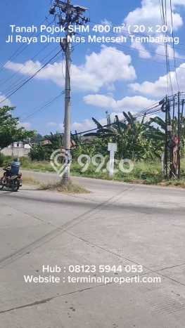 Tanah Kavling Dijual di Meteseh, Semarang dengan Luas Tanah 400m2 Tanah Kavling Dijual di Meteseh, Semarang dengan Luas Tanah 400m2