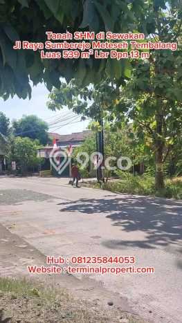 Tanah Disewakan Lokasi Semarang Seluas 539m2 Strategis dan Aman Tanah Disewakan Lokasi Semarang Seluas 539m2 Strategis dan Aman