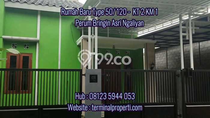 Jual Rumah Strategis Bagus Punya 2 KT di Ngaliyan Semarang SHM Jual Rumah Strategis Bagus Punya 2 KT di Ngaliyan Semarang SHM
