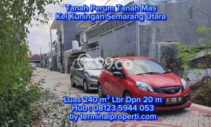 Tanah Kavling Dijual di Tanah Mas, Semarang dengan Luas Tanah 240m2 Tanah Kavling Dijual di Tanah Mas, Semarang dengan Luas Tanah 240m2