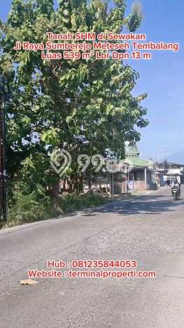 Lahan Disewakan Lokasi Meteseh Semarang Luas 539m2 Lahan Disewakan Lokasi Meteseh Semarang Luas 539m2