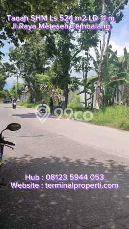 Dijual Tanah di Semarang, Luas 524m2 SHM Dijual Tanah di Semarang, Luas 524m2 SHM