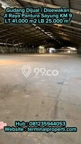 Gudang Komersial Dijual di Sayung Demak LT 41000m2 & LB 25000m2 Gudang Komersial Dijual di Sayung Demak LT 41000m2 & LB 25000m2