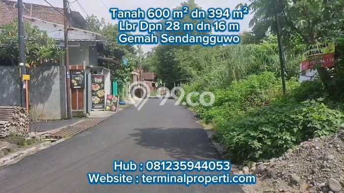 Tanah Dijual Lokasi Tembalang, Semarang Luas 994m2 Legalitas Aman Tanah Dijual Lokasi Tembalang, Semarang Luas 994m2 Legalitas Aman