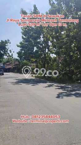 Lahan Disewakan Lokasi Meteseh Semarang Luas 539m2 Lahan Disewakan Lokasi Meteseh Semarang Luas 539m2