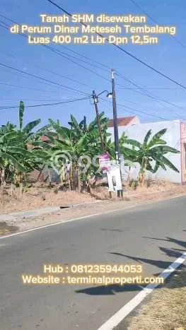 Untuk Disewa Tanah di Meteseh Semarang Seluas 400m2 Untuk Disewa Tanah di Meteseh Semarang Seluas 400m2