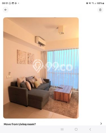 Apartemen Disewakan 2 Kamar Hemat Siap Huni di Jakarta Selatan, Luas 73m2 Apartemen Disewakan 2 Kamar Hemat Siap Huni di Jakarta Selatan, Luas 73m2