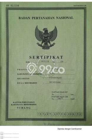 Dijual Tanah di Subang Subang Luas 6e+06m2 SHM Dijual Tanah di Subang Subang Luas 6e+06m2 SHM