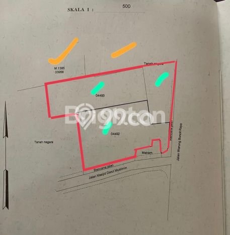 Tanah Dijual Lokasi Mampang, Jakarta Selatan Luas 2500m2 Legalitas Aman Tanah Dijual Lokasi Mampang, Jakarta Selatan Luas 2500m2 Legalitas Aman