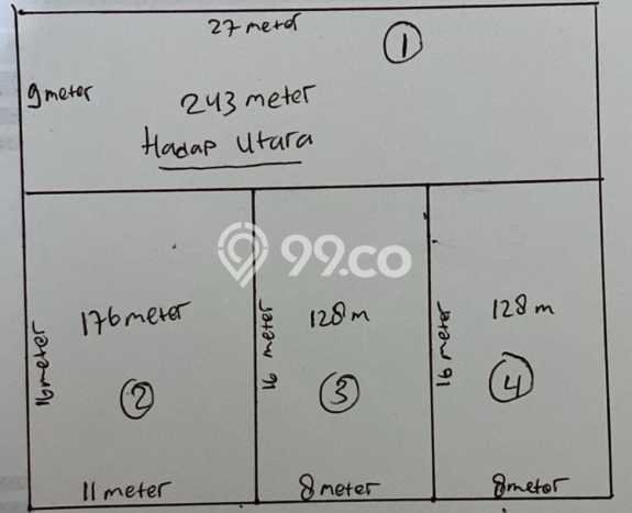 Kavling Tanah untuk Dijual di Setra Duta, Bandung, Luas 176m2 Kavling Tanah untuk Dijual di Setra Duta, Bandung, Luas 176m2