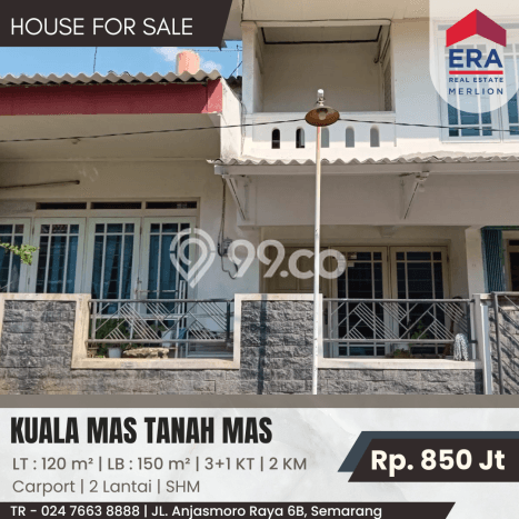 Rumah Minimalis 3 KT di Tanah Mas Semarang Unfurnished Rumah Minimalis 3 KT di Tanah Mas Semarang Unfurnished